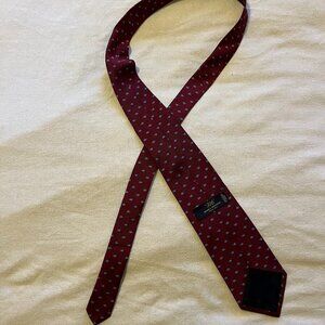 Red 100% Silk Brooks Brothers Tie